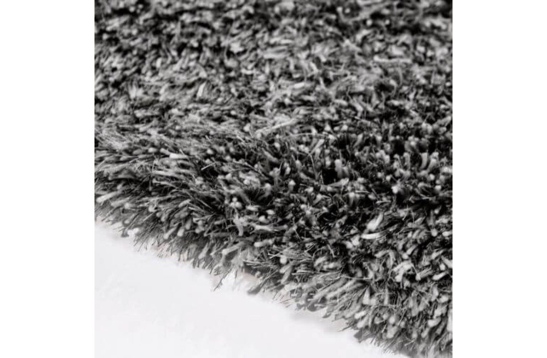 Vloerkleed Dolce round - black