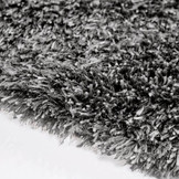 Vloerkleed Dolce round - black