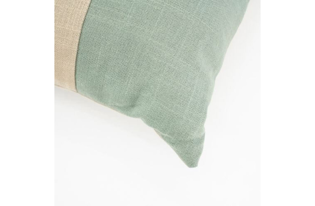 Kussen Blend - natural green