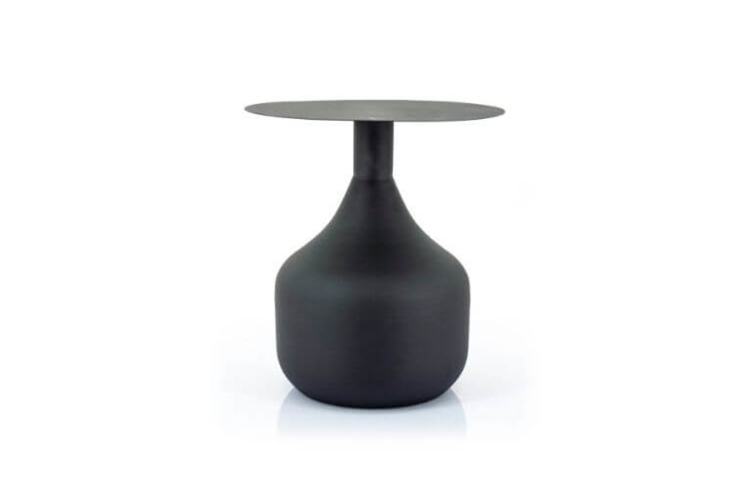 Bijzettafel Mist - black