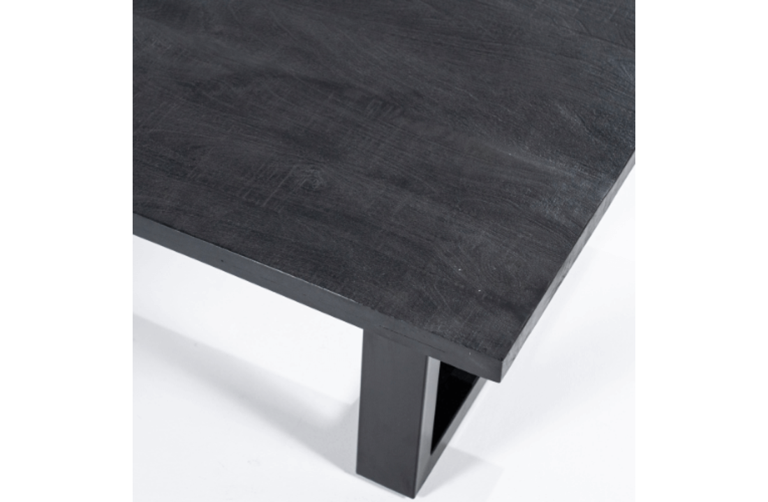 Salontafel Mango 120x70 - zwart