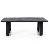 Salontafel Mango 120x70 - zwart