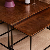 Gouden salontafel set Luxor
