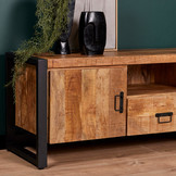 Tv meubel Britt met deuren en lade | 150 cm