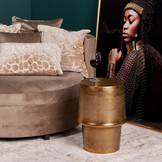 Gouden bijzettafel Glamor