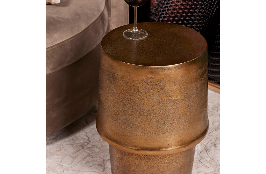 Gouden bijzettafel Glamor