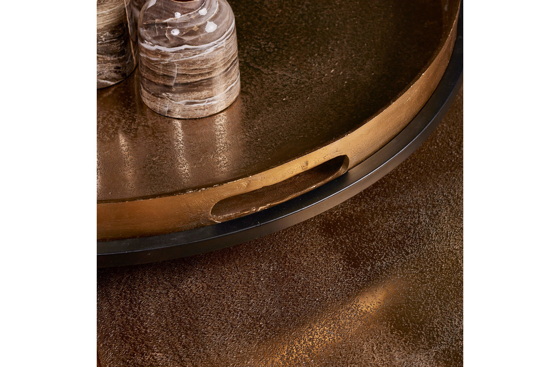 Gouden salontafel set Puck