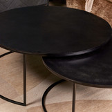 Zwart salontafel set Darryl