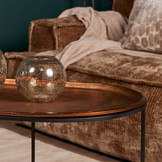 Ovale salontafel Brass