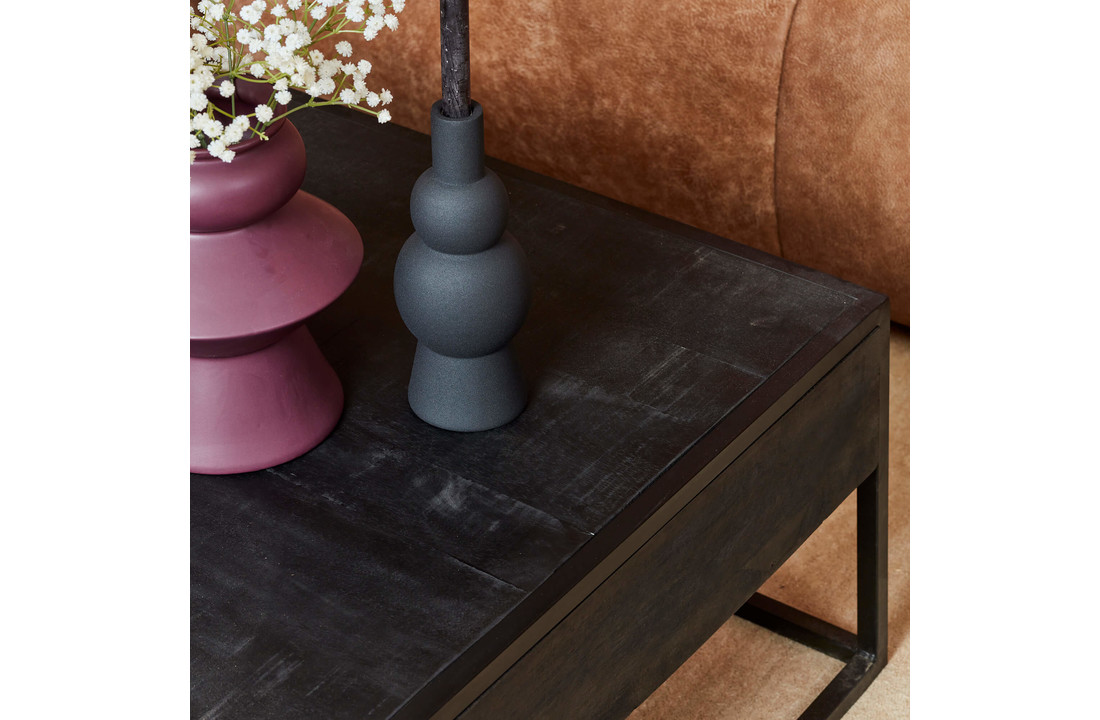 Salontafel Denver Black | 80 cm