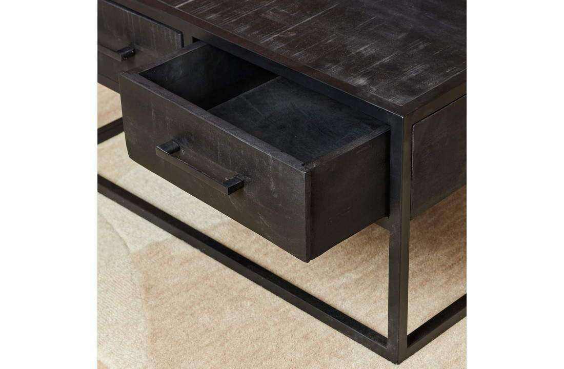 Salontafel Denver Black | 80 cm