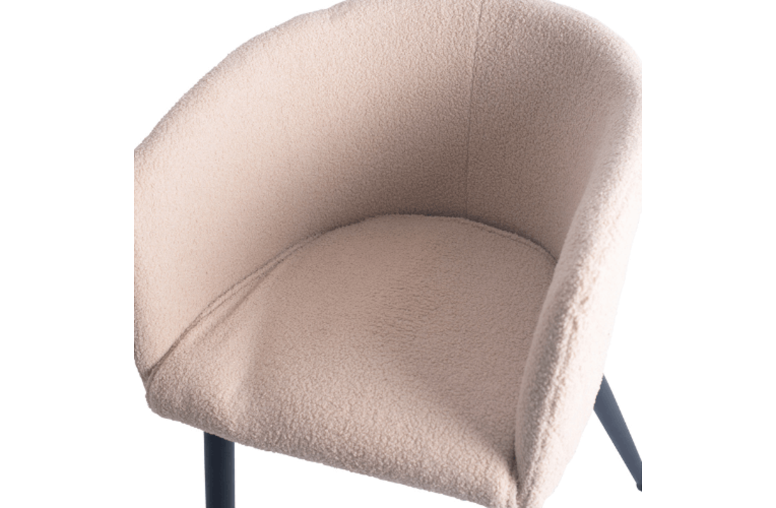 Eetkamerstoel Mace teddy sand