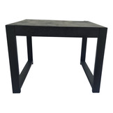 Zwarte salontafel Britt Black | 60 cm
