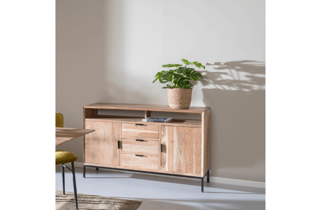 Dressoir Oslo Acasia 140 cm