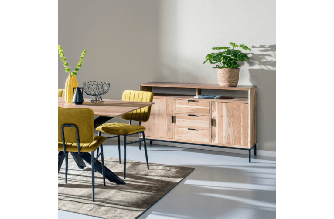 Dressoir Oslo Acasia 140 cm