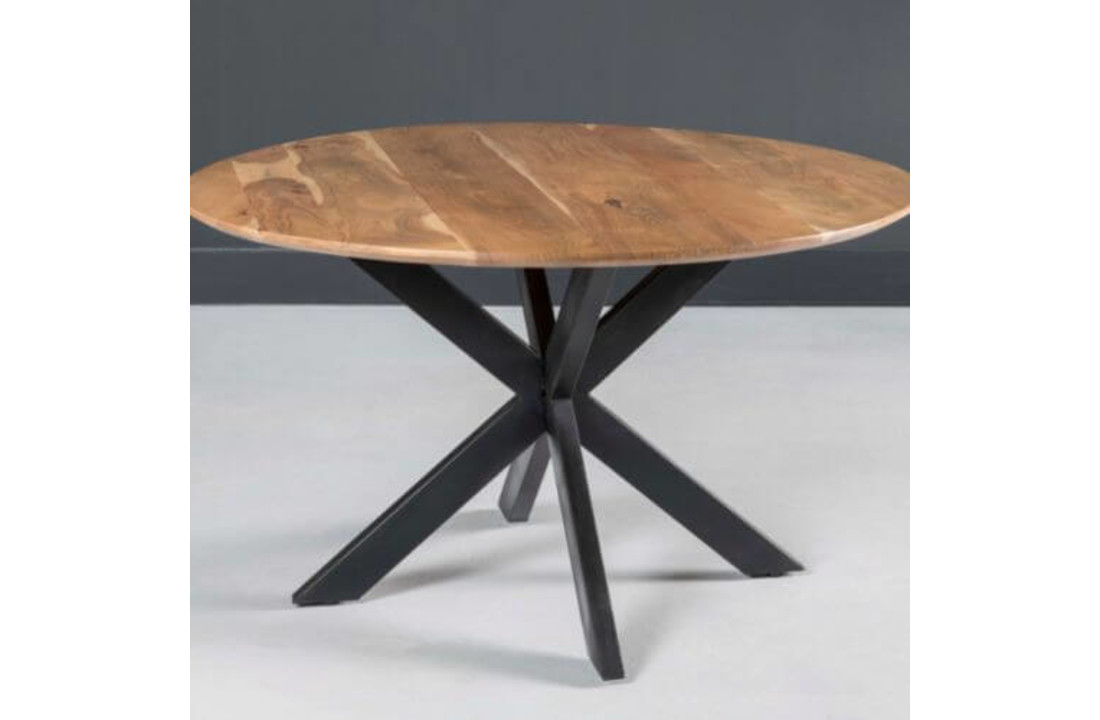 Ronde eettafel Oslo Acasia 120 cm