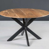 Ronde eettafel Oslo Acasia 120 cm