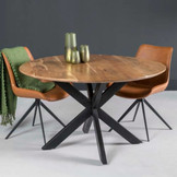 Ronde eettafel Oslo Acasia 120 cm