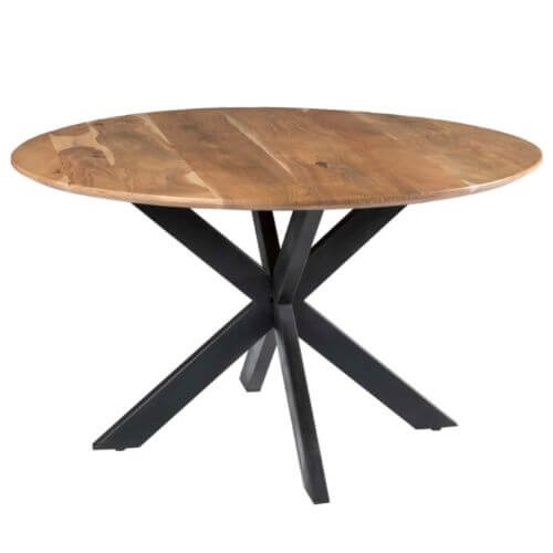 Ronde eettafel Oslo Acasia 130 cm