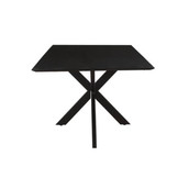 Eettafel Oslo Spider Black Acasia 220 cm