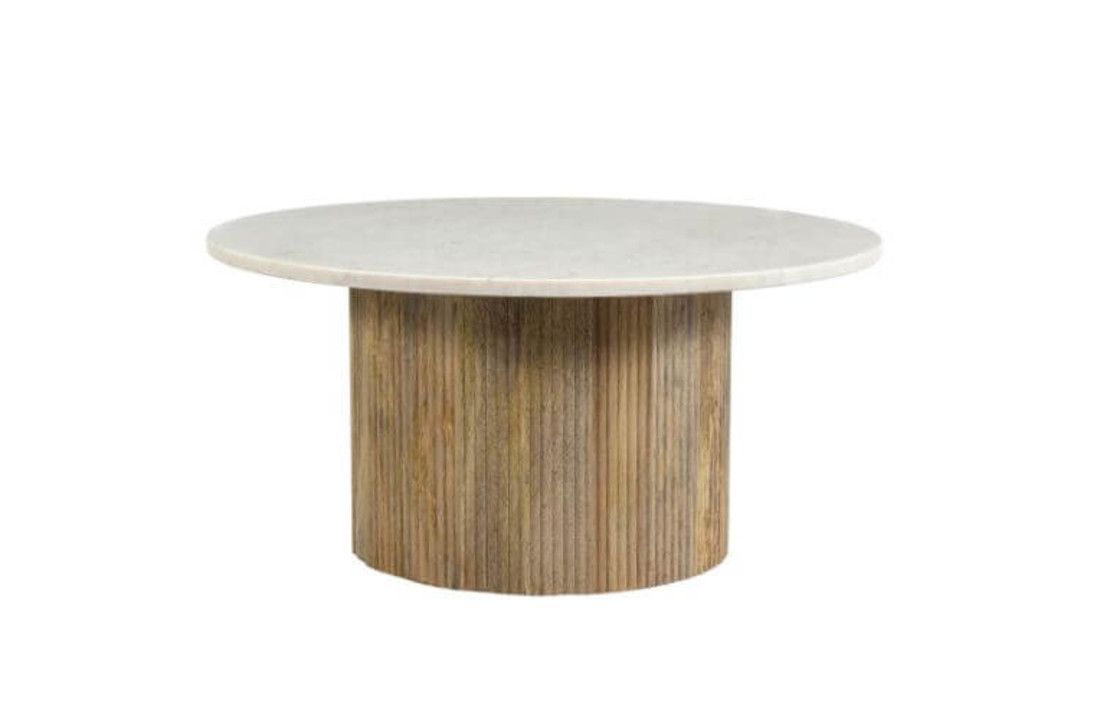 Salontafel Nova White | Marmer