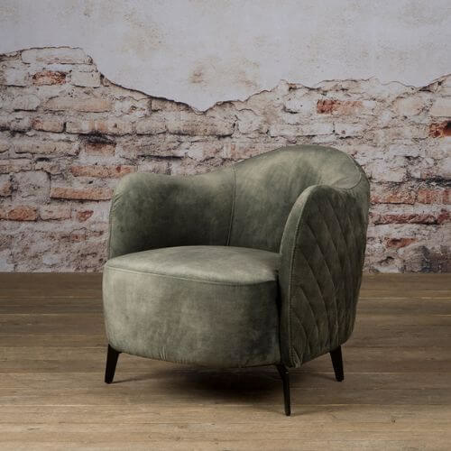 Fauteuil Bondo | Bliss - Donkergroen