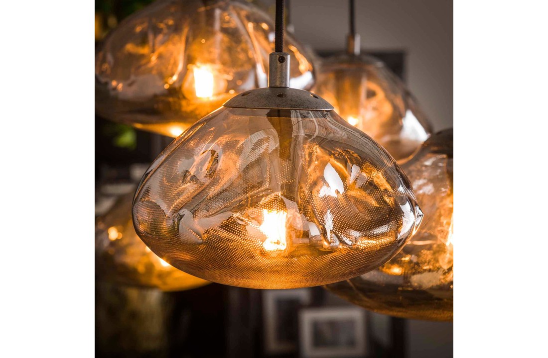 Hanglamp cloud - Oud zilver |7L