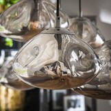 Hanglamp cloud - Oud zilver |7L