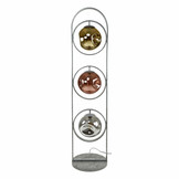 Vloerlamp stellar - Oud zilver | 3L