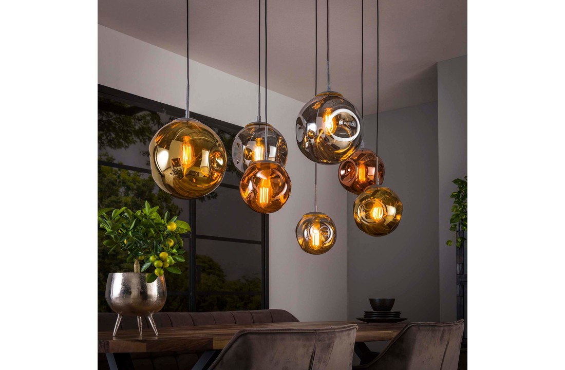 Hanglamp stellar - Oud zilver |7L
