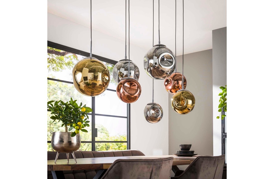 Hanglamp stellar - Oud zilver |7L