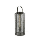 Vloerlamp reach | Zwart nikkel