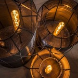 Vloerlamp reach | Zwart nikkel