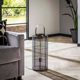 Vloerlamp reach | Zwart nikkel | XL