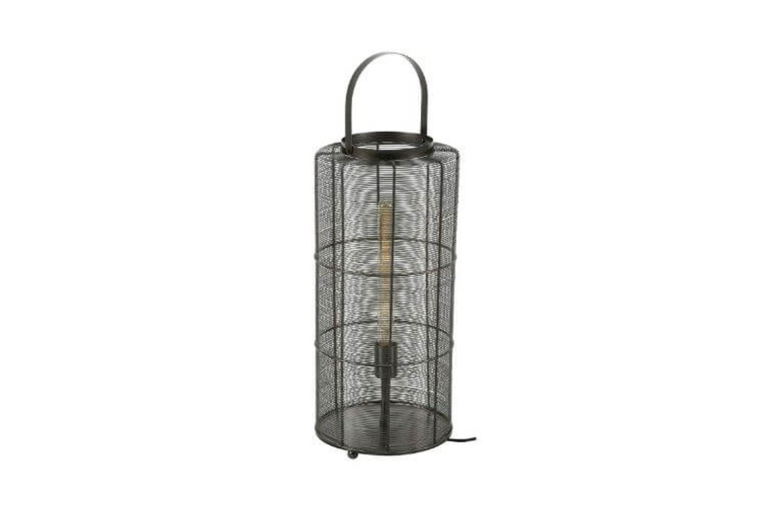 Vloerlamp reach | Zwart nikkel | XL