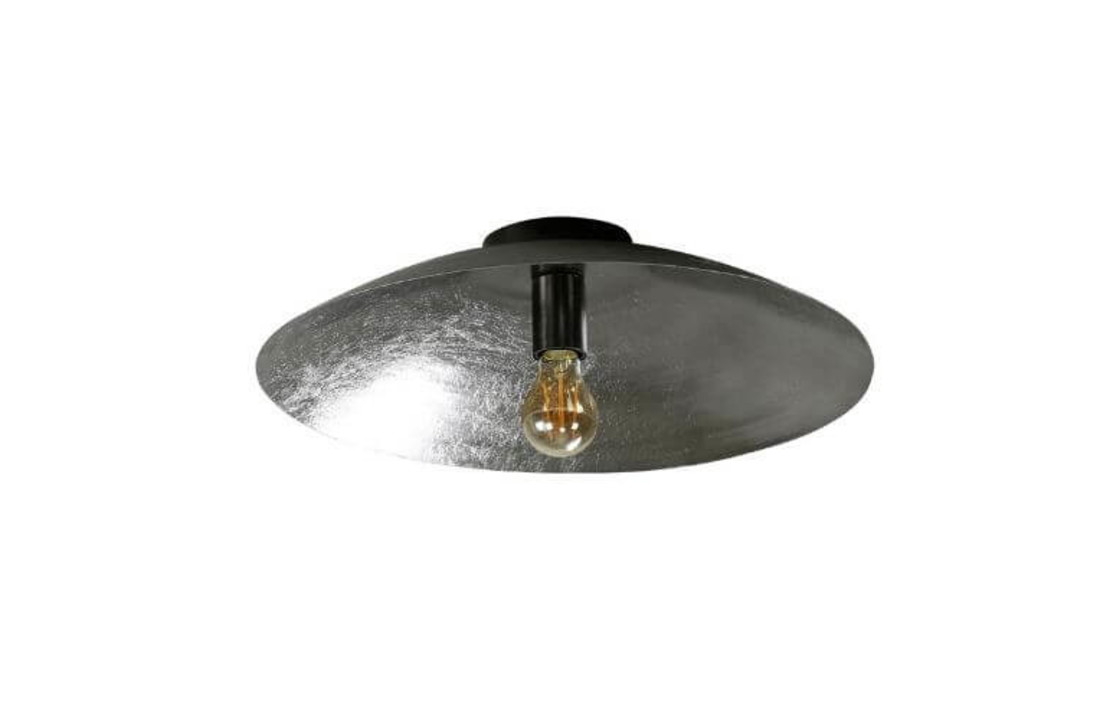 Plafondlamp shield| Zwart nikkel | Ø50