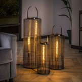 Vloerlamp reach | Zwart nikkel | L