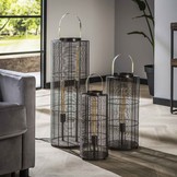 Vloerlamp reach | Zwart nikkel | L