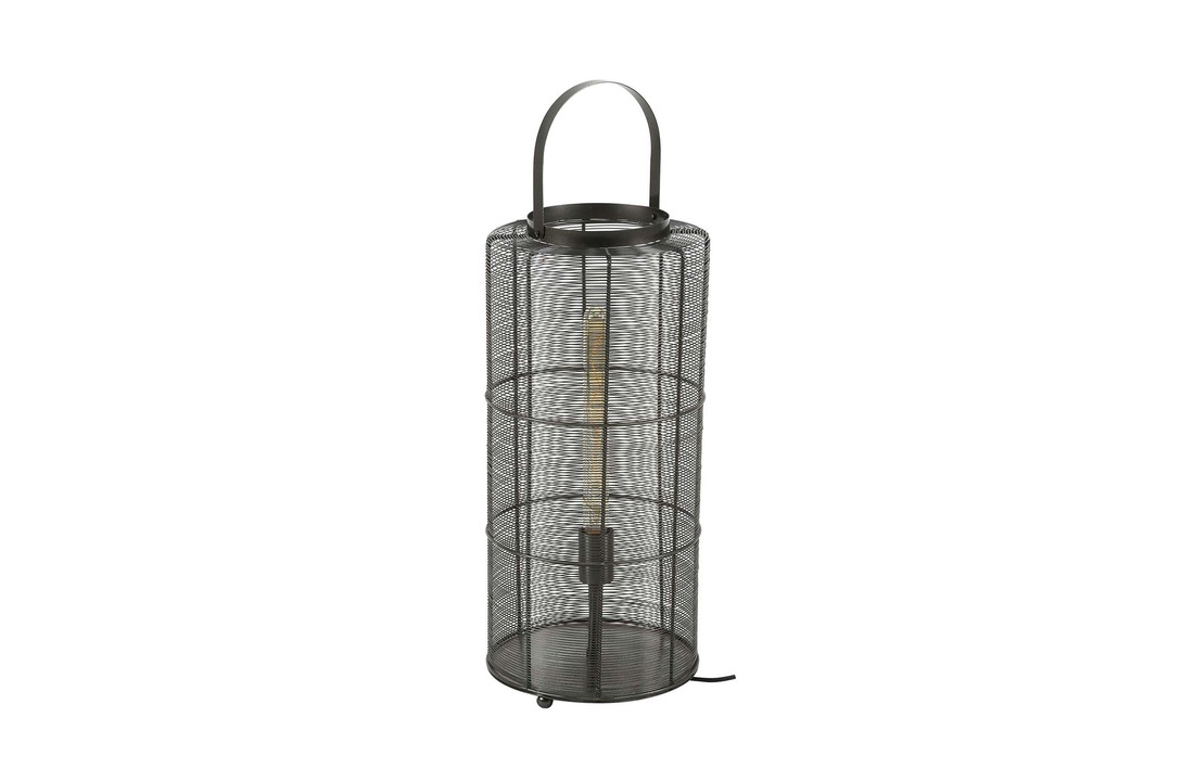 Vloerlamp reach | Zwart nikkel | L