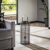 Vloerlamp reach | Zwart nikkel | L