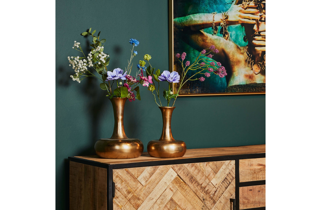 Vaas Sway Small | Antiek goud