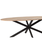 Oslo Oval Acasia 180cm