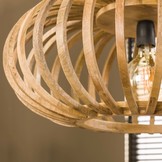 Mangohouten hanglamp | Stripes | Ø65 | 1L