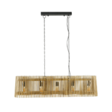 Mangohouten hanglamp Launch |Rechthoekig | 5L
