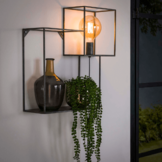 Wandlamp |Cubic S | Oud zilver | 1L