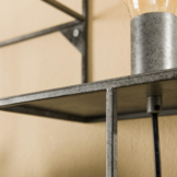 Wandlamp |Cubic S | Oud zilver | 1L