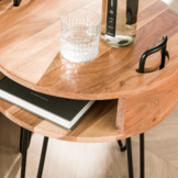 Nachtkastje Round | Open vak