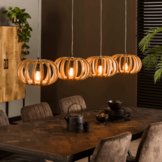 Mangohouten hanglamp | Stripes | 4L
