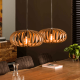 Mangohouten hanglamp | Stripes | 2L