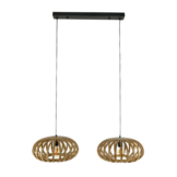 Mangohouten hanglamp | Stripes | 2L